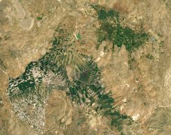 Farms in Turkey's mountains look like modern art